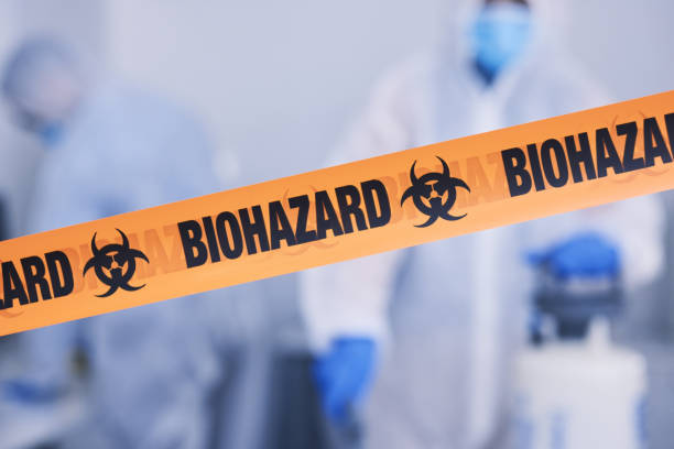 Professional Blood Cleanup technician working in Rosedale, WA